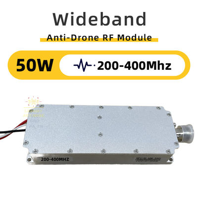 50W Anti FPV Module 200-400MHz Customizable Frequency