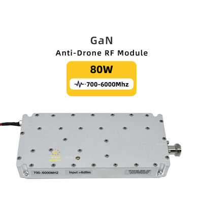 700-6000Mhz 80w Wide-band Lora GaN Anti FPV Digital Modulation Power Amplifier Module Counter Mavic autel Disruption