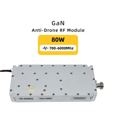 700-6000Mhz 80w Wide Band Optional Lora GaN Anti FPV Digital Modulation Power Amplifier Module Counter Mavic autel Disruption