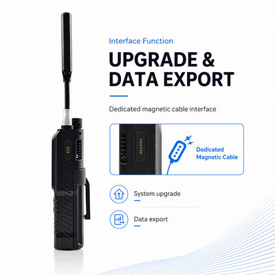 0MHz-8000MHz Wideband Handheld FPV Drone Detector Signal Detector & Spectrum Analyzer Drone Detection for Home Security System RF Signal Finder