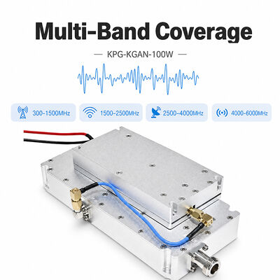 100W Wideband Gan Anti Drone Module 300-1500/1500-2500/2500-4000/4000-6000Mhz PA RF Power Amplifier Wireless Signal Module Uav Fpv Dji Autel Security Module