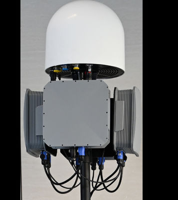 10KM Detection Range Fixed Anti Drone System for Full Frequency 24-Hour Unattended UAV FPV Video Transmission and Capture