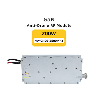 200W 1.2G 900M 2.4G 430M RF Amplifier Module with Isolator Wideband High Power 52.7db  Anti UAV FPV Security Protection