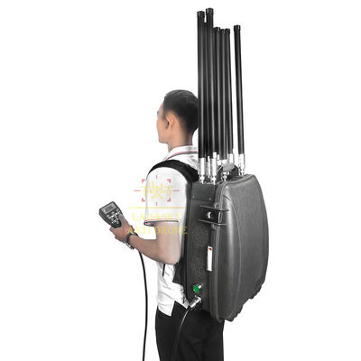 Buy 400W Anti-Drone Backpack System | Multi-Band 6–8 Frequency 200–1020MHz & 2.4–5.8GHz |for Military, Border Security, Critical Infrastructure, Mobile Drone Defense online manufacture