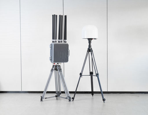 Fixed Drone Detection and Jamming Equipment with 70MHz-6GHz Full Frequency Band, 360° Integrated FPV Video Transmission, and ≥10km Detection Distance