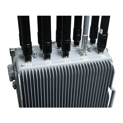 Fixed 1-3km Intergrated Drone Detection And Jamming System 100MHz-6GHz 360° Airspace Coverage UAV Security And Protection System