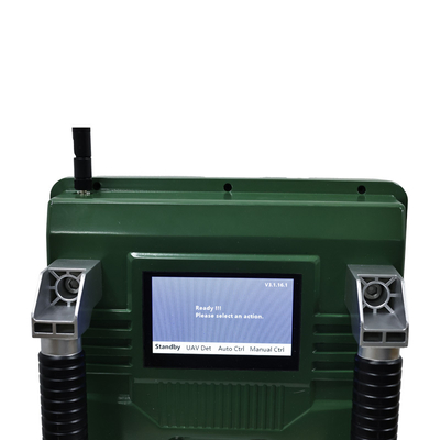 Portable Drone Jamming Countermeasure And Detection System 500 To 2000 Meters Handheld 2-in-1 Anti Drone Shield