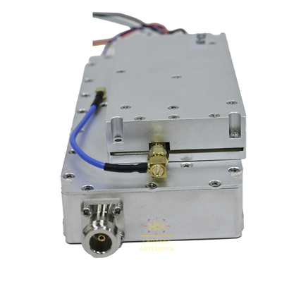 High Power VCO Anti Drone 100W 2500-4000MHz Signal Generator GAN Module for DJI RF Power Amplifier Drone Defense 42dBm Gain