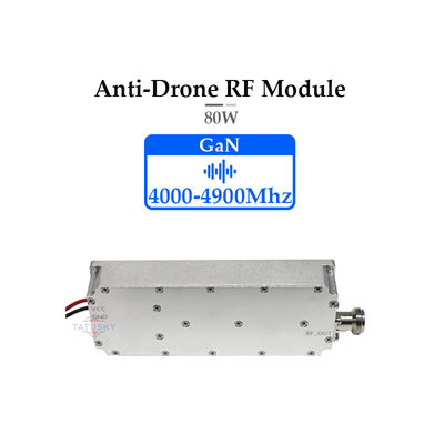 Buy 80W GaN Anti-Drone Module 4000–4900MHz | High-Power DJI FPV & UAV Signal Booster | Long-Range Drone Defense, Compact Design, Efficient Heat Dissipation for Anti-Drone Systems online manufacture
