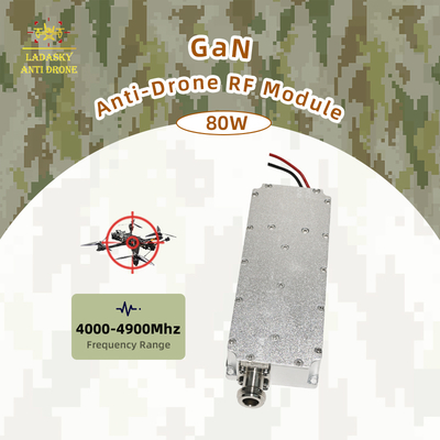 80W GaN Anti-Drone Module for DJI FPV Interference 4000-4900MHz