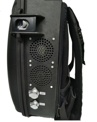 8-Band Backpack Drone Jammer 500-1500m Range 50W Output