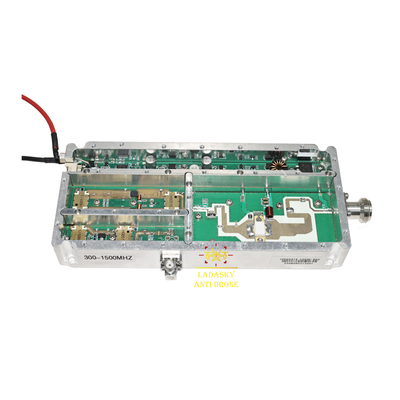 100W GaN RF Power Amplifier 300-1500MHz for Anti-Drone Systems