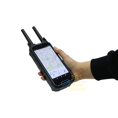 Handheld Drone Detector 100MHz-6GHz 1.5-2km Range Wearable