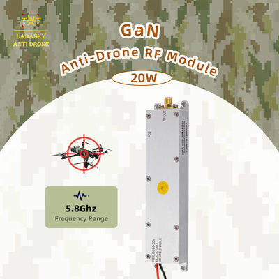 comprar 5.8GHz 20W GaN RF Power Amplifier Modulo anti fpv anti mavic anti dji anti sistema de drones desde 300-7200mhz Fabricación en línea