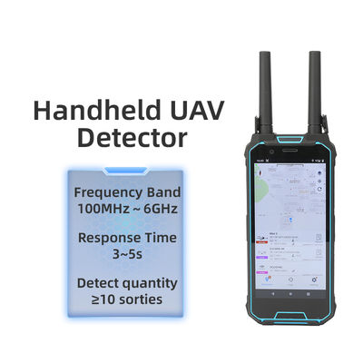 Handheld Drone Detector  Real-time UAV Detection and Pilot Location Tracking with 3-4 Hours Battery Life