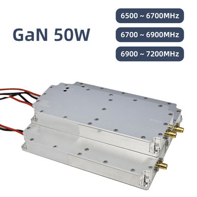 Wideband GaN Module 6500–7200MHz RF Amplifier Module with Customizable Frequency for Anti-FPV Drone Detection