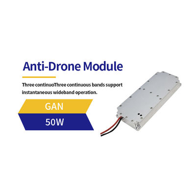 50W GaN RF Power Amplifier Module 6500–7200MHz for Signal Interference and Counter-UAV Solutions