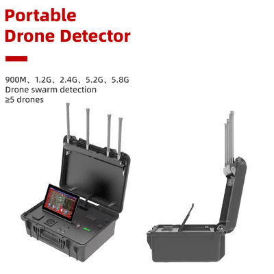Portable Drone Detector with IP65 Protection and Real-time Tracking for UAV Detection System