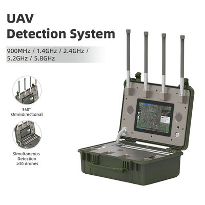 Portable Drone Detector with 10km Range Passive Detection and IP65 Protection for UAV Security