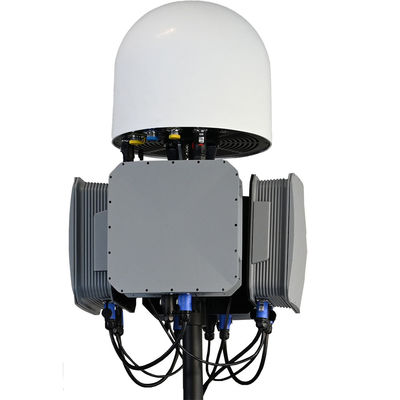 Fixed Anti Drone System with 70M-6.2GHz Full Frequency Band 10KM Detection Range and 24Hour Unattended Operation