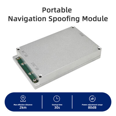 comprare Modulo GaN di Spoofing di Navigazione Portatile con Supporto Multi-Sistema e Portata Effettiva di 2 km per Applicazioni Anti-Drone fabbricazione online