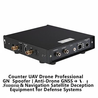 20km Spoofing Range Counter UAV Drone Professional GNSS Spoofer | Anti-Drone GNSS Spoofing & Navigation Satellite Deception Equipment for Defense Systems