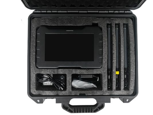 Portable Drone Detector with 70MHz–6.2GHz Full-Band Detection, FPV Live Video Capture, and Real-Time Video Transmission Interception