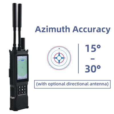 Buy Compact Handheld Drone Detector Providing Real Time Vibration And Sound Alerts With Easy One Handed Operation And Portability Drone Detection Anti Drone System For Wearable Use online manufacture