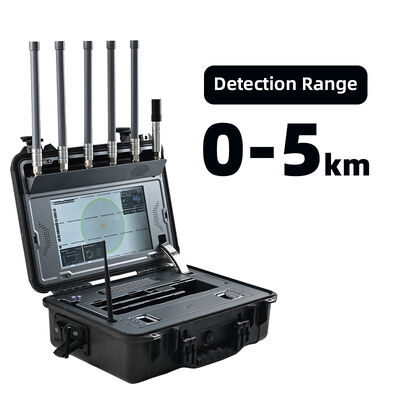 Buy GLONASS-L1 Portable Suitcase Anti-UAV System Enables Forced Landing Circular Drive-Away for Power Plants and Oil Refineries online manufacture
