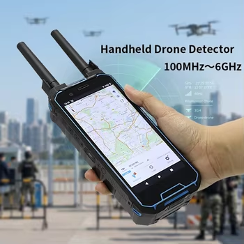 Buy 100MHz-6GHz Multi Function Portable Drone Detector with Passive Detection FPV Monitoring and Wireless Networking Intercom for Critical Infrastructure Security online manufacture