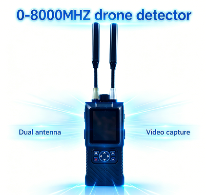 Αγορά 0-8000mhz χειροκίνητος ανιχνευτής drones FPV ανίχνευση για ταχεία Uav αντι Drone σύστημα Drone ασφάλεια για ανίχνευση drones διαδικτυακή κατασκευή