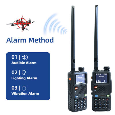 Buy Handheld Drone Detection 2km Range 300-6200MHz Dual-mode Drone Detector with Super Early Warning and Watch Wide Range of Detection Models Full Frequency Band Coverage online manufacture