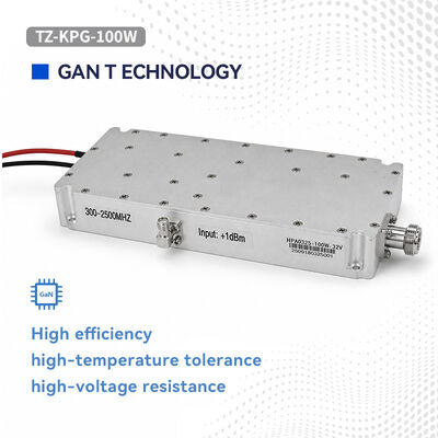 buy RF Power Amplifier Module 300-2500MHz 100W High Power Amplifier 32V DC Supply for Lab RF Testing, Custom RF Connectors Supported online manufacture
