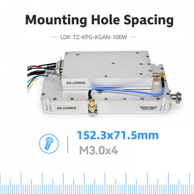 buy 100W 300-6000MHz Multi-Band High-Power RF Amplifier Module Built-in Temperature Protection for Low-Altitude Security & UAV Communication Management Systems online manufacture