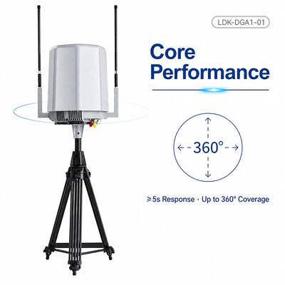 Kopen Ladasky vaste anti-drone detectie 70MHz-6GHz UAV lange afstand radar en RF scanner DJI Autel FPV detectie 10km online vervaardiging