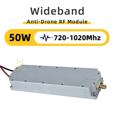 720-1020MHz 50W GaN Module Anti Drone RF Suppressor