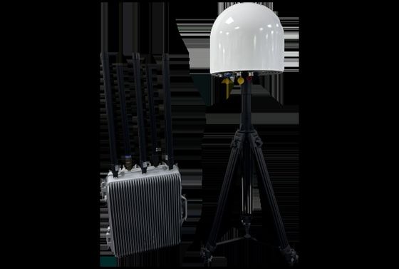 70MHz-6GHz Fixed Drone Detection and Jamming System 10km Range
