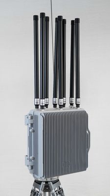 70MHz-6GHz Fixed Drone Detection and Jamming System 10km Range