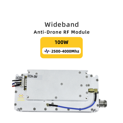 2500-4000MHz 100W Gan Lora Anti UAV Module Anti Portability FPV Strike for DJI RF Power Amplifier with Circulator