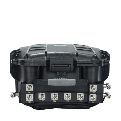 Backpack Multi Band Omni Drone Detector and Jammer 2-in-1 400-6000MHz Detection FPV DJi Drones 10 KM