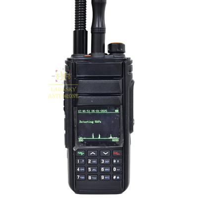 300-6200MHz Portable Drone Detector with 1.5km Range