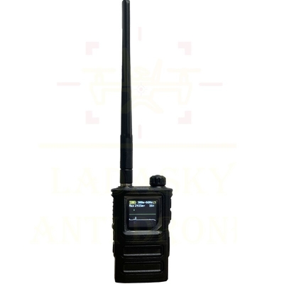 300-6000MHz Portable Drone Detector with 1.5km Range and Multi-Alarm