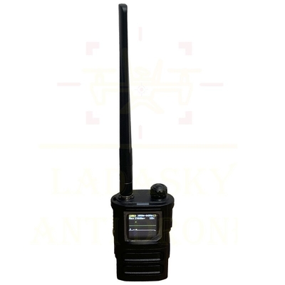 300-6000MHz Portable Drone Detector with 1.5km Range and Multi-Alarm