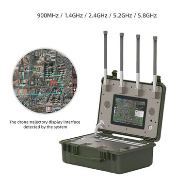 Portable Drone Detector with User-Friendly Interface Lightweight Design and Quick Setup for Rapid Deployment