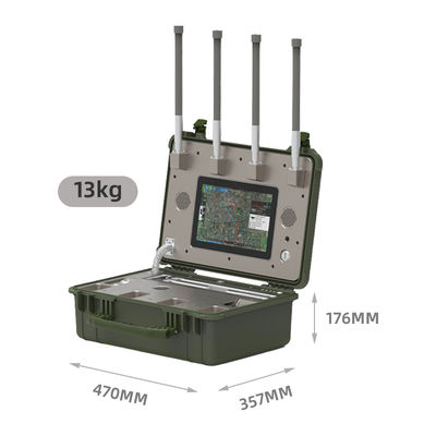 Portable Drone Detector with User-Friendly Interface Lightweight Design and Quick Setup for Rapid Deployment