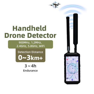 Handheld UAV Signal Detector with Real-time Detection Precise Positioning and Multi-band Coverage for Security Surveillance