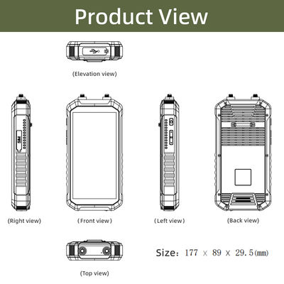 Handheld Drone Detector with 3–5s Response Time, 1–2km Positioning Range, and ≥10 Simultaneous Detections | Portable UAV Detector