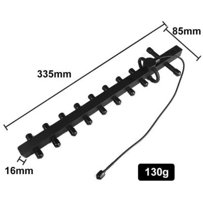 2400-2500MHz Anti FPV Device High Gain Yagi Antenna Aluminum Vertical Polarization