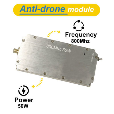 RS485 Communication 800Mhz 50W Customized RF Power Amplifier Module for Anti UAV 136g