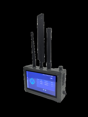 1.5km 70MHz-6.2GHz Full-band Drone Detector 500MHz-6GHz FPV Full Coverage Video Captureand Storage 1+N Working Mode With Watches Team Collaboration Portable Design